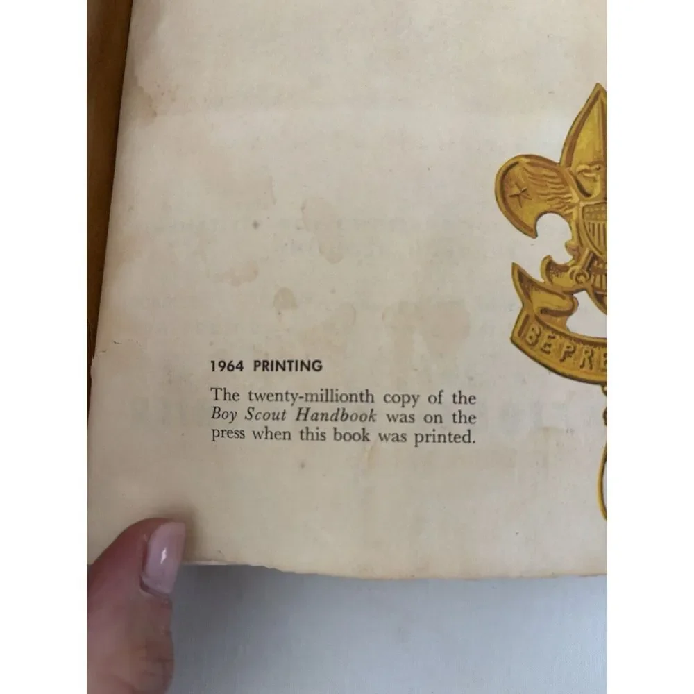 1964 Printing Of The Boy Scout‎ Handbook.